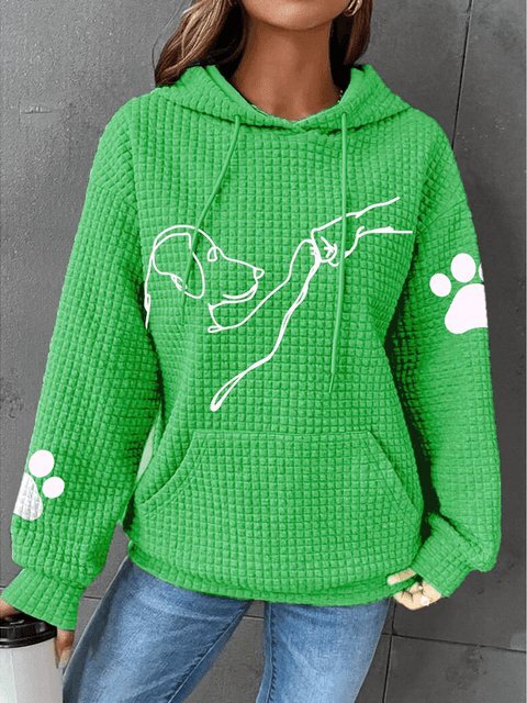 Lina - Comfortable and warm hooded jumper for women