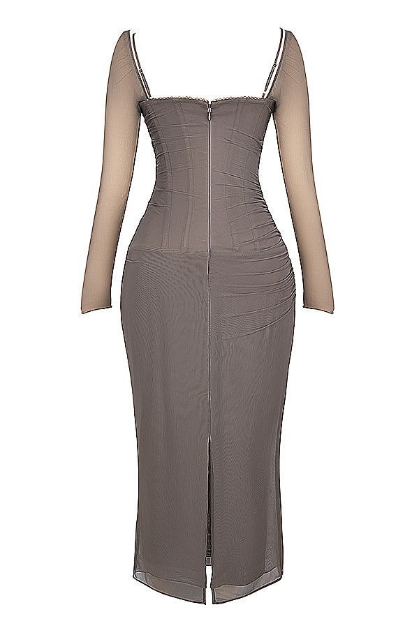 Nora | Women's Longsleeve Party Dress | Maxi
